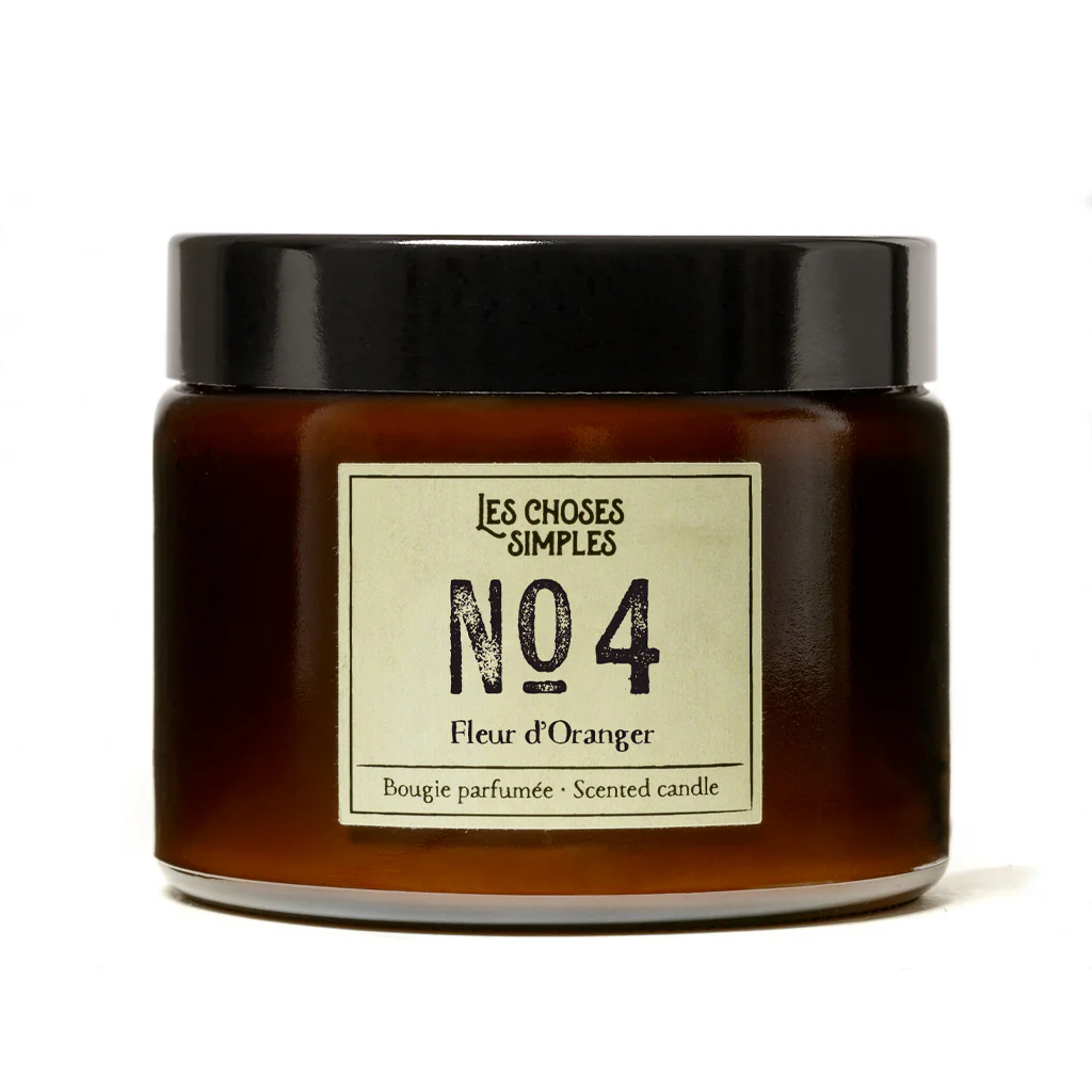 Les Choses Simples - Bougie Grande Fleur Oranger N°4