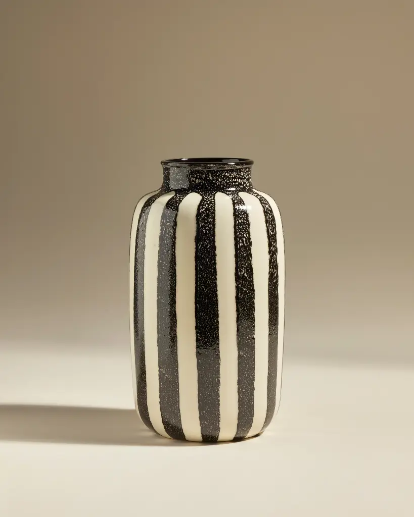 MSL - Vase Grand Riviera Noir