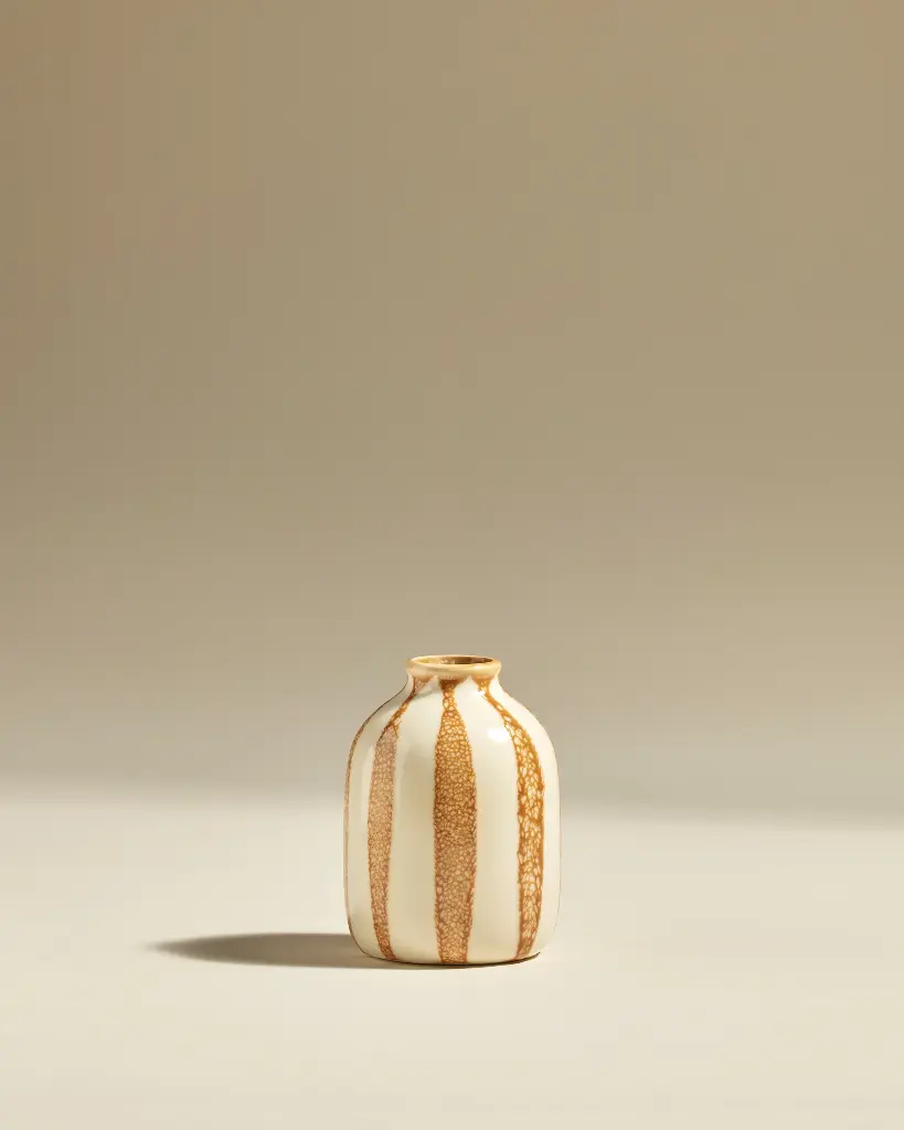 MSL - Vase Petit Riviera Ambre 10x14cm