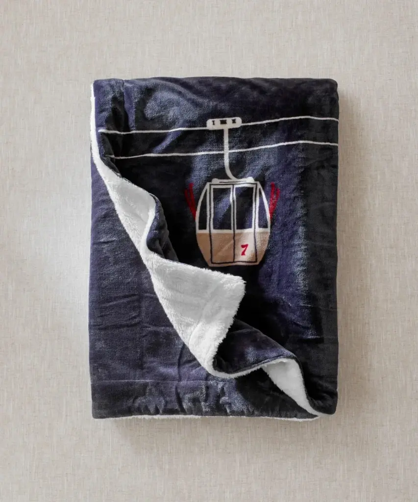 WARO - Plaid Polaire Telecabine